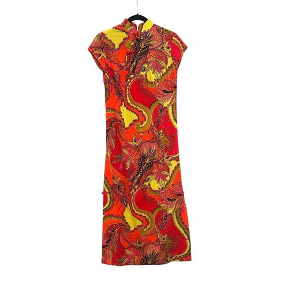 Vintage Sydney Honolulu 60’s Dress Size Small Groovy Retro Colorful - Picture 1 of 4